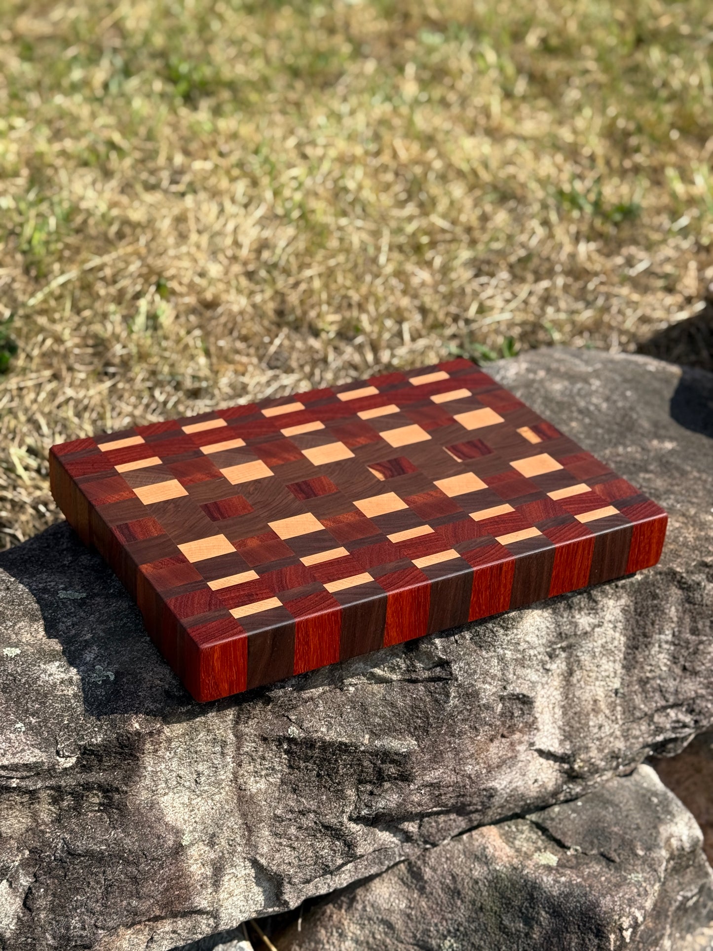 Padauk End Grain Cutting Board