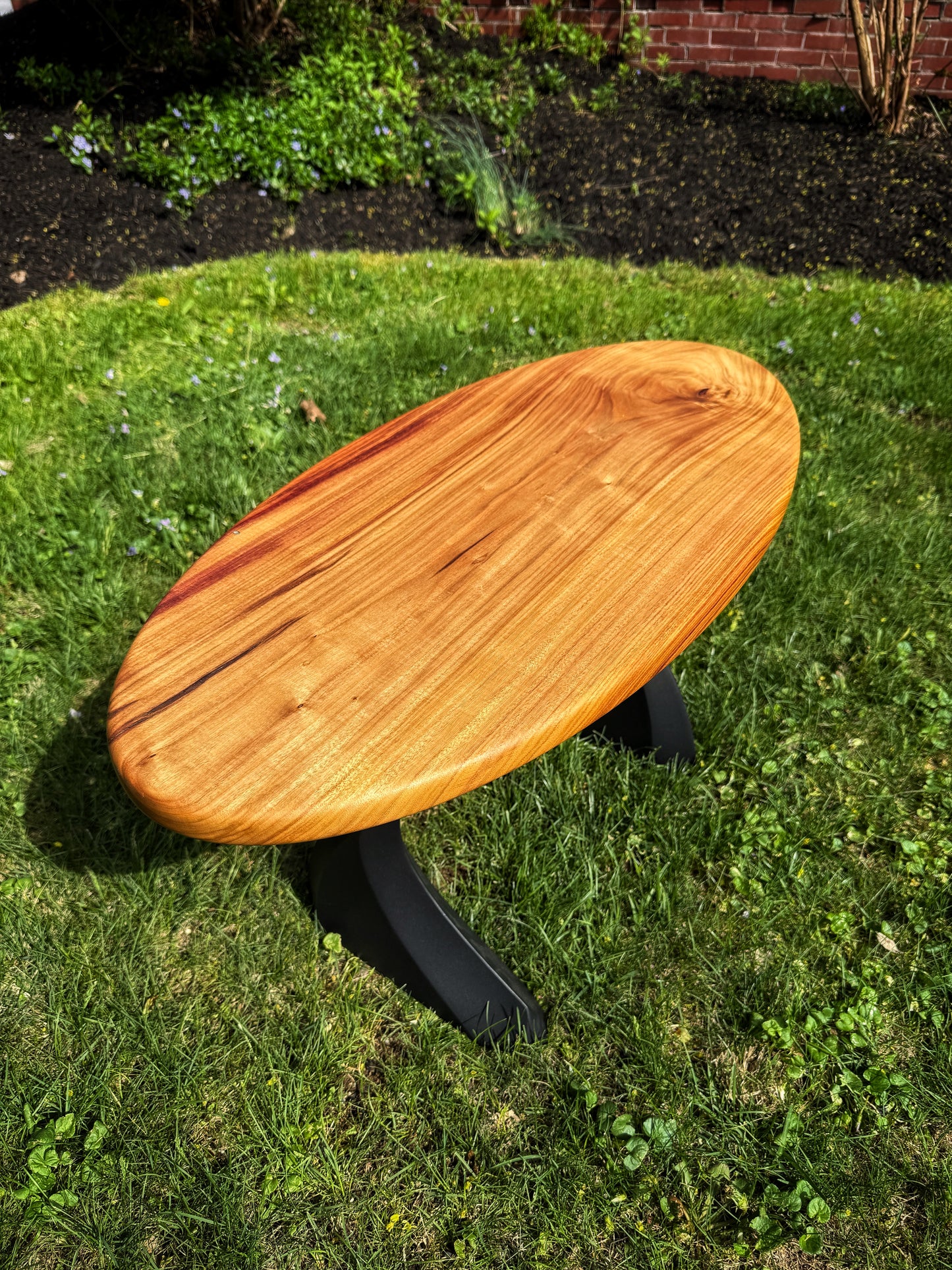 Canary wood coffee table