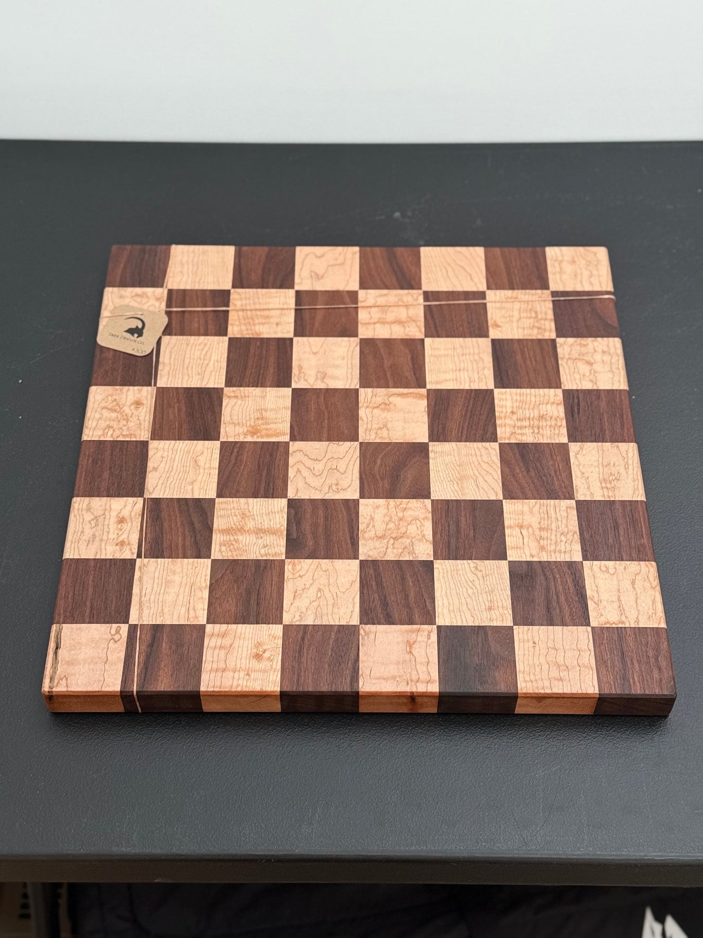 Chess Board made w/ Walnut & Curly Maple