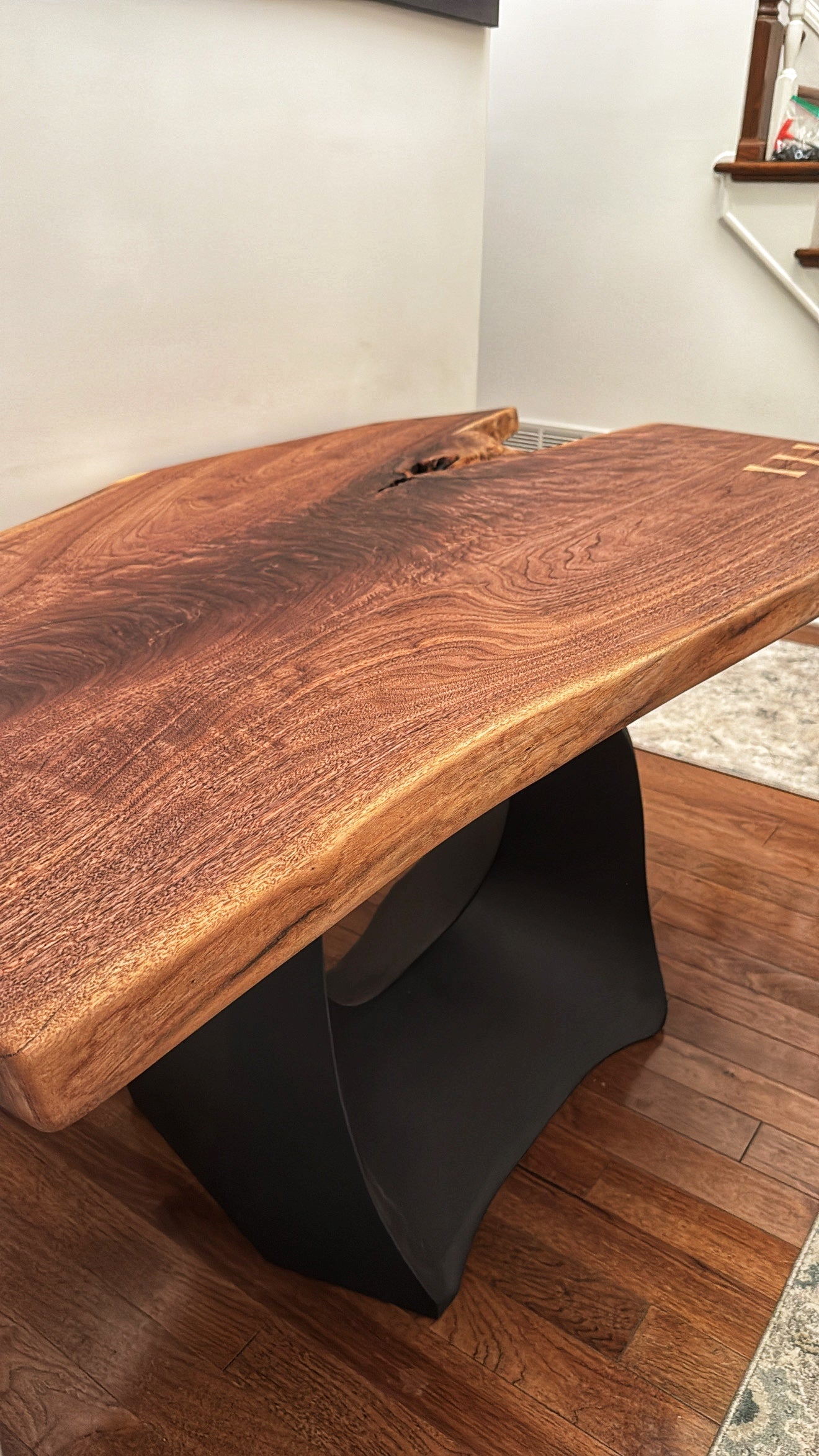 Walnut Slab Dining Table