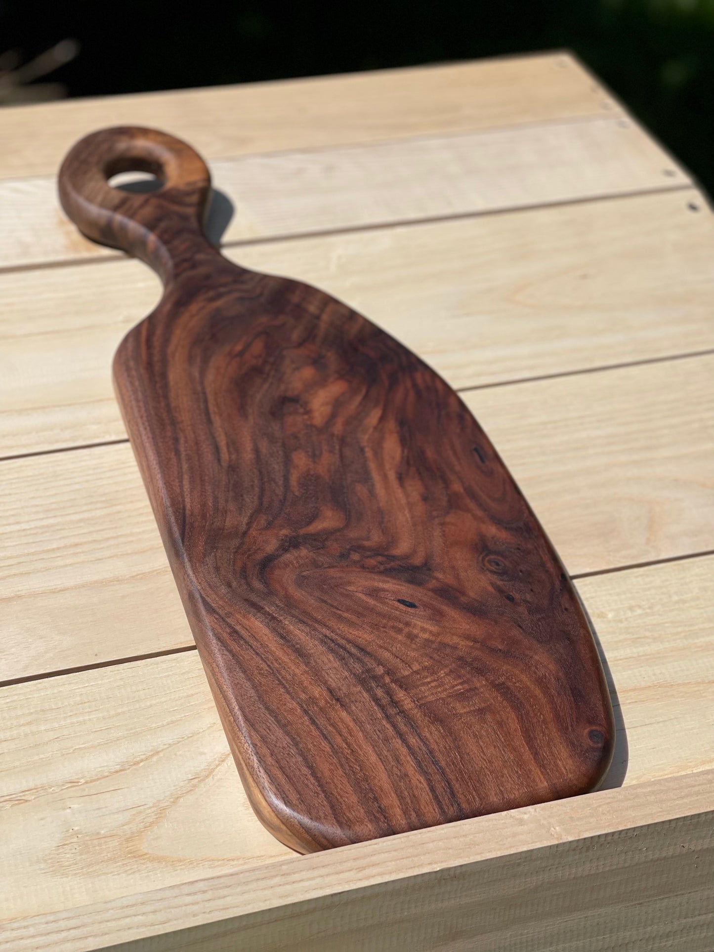 Claro walnut Charcuterie board 20" x 7.5"