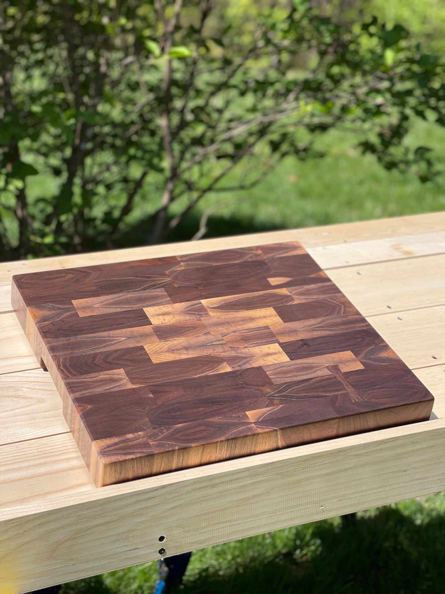 Walnut End Grain Butcher Block
