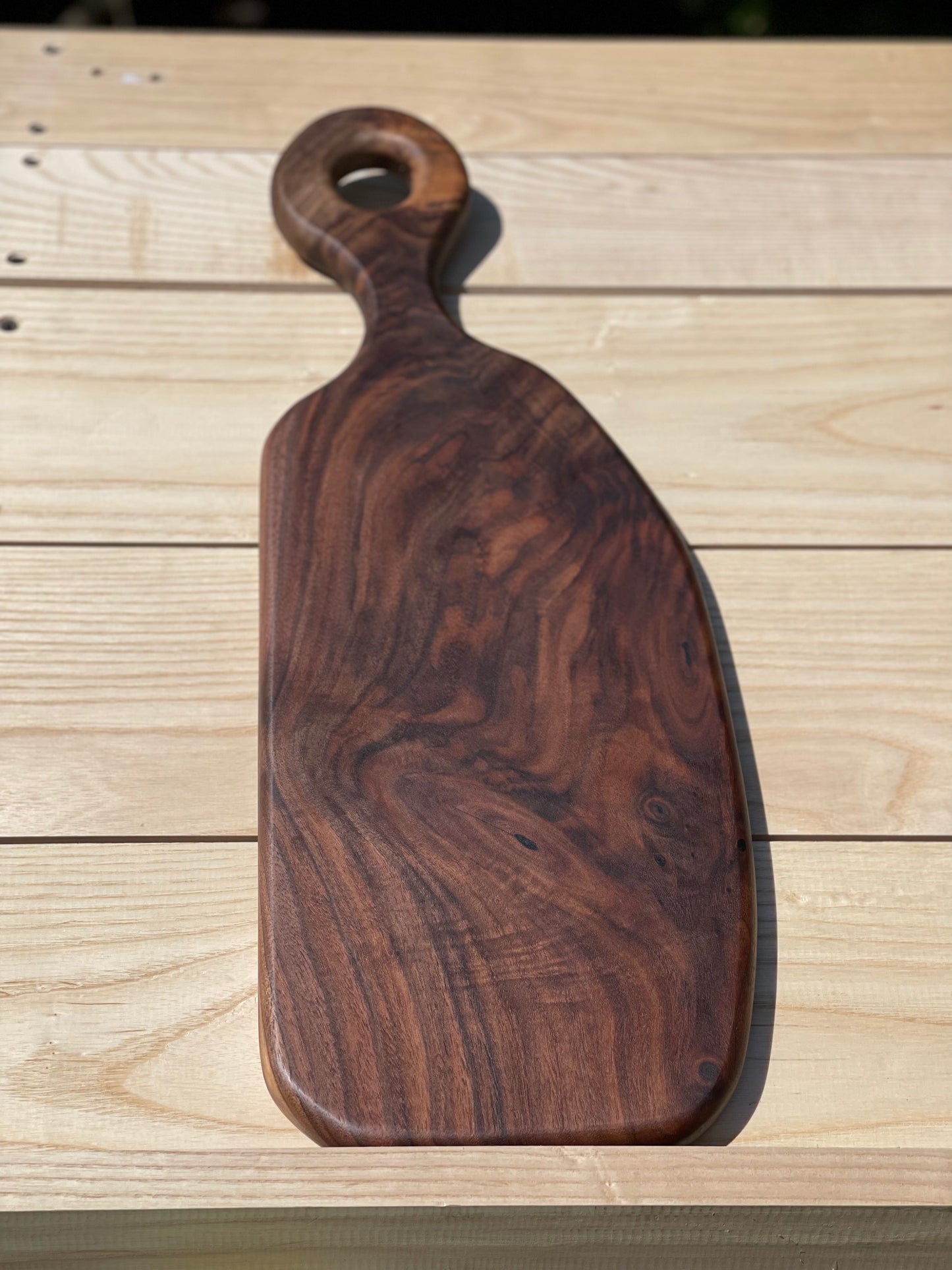 Claro walnut Charcuterie board 20" x 7.5"