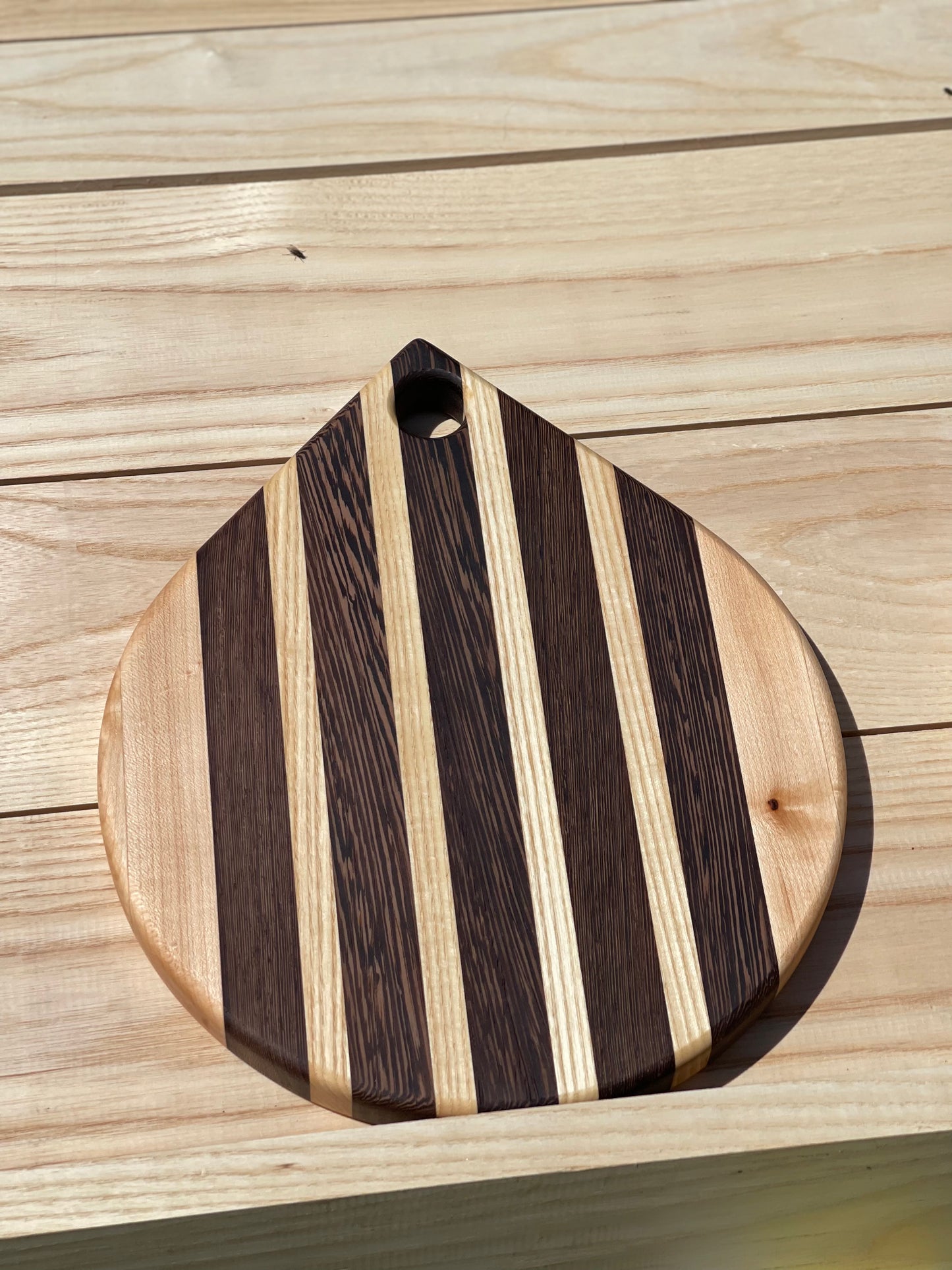 Wenge teardrop 12” x 10”
