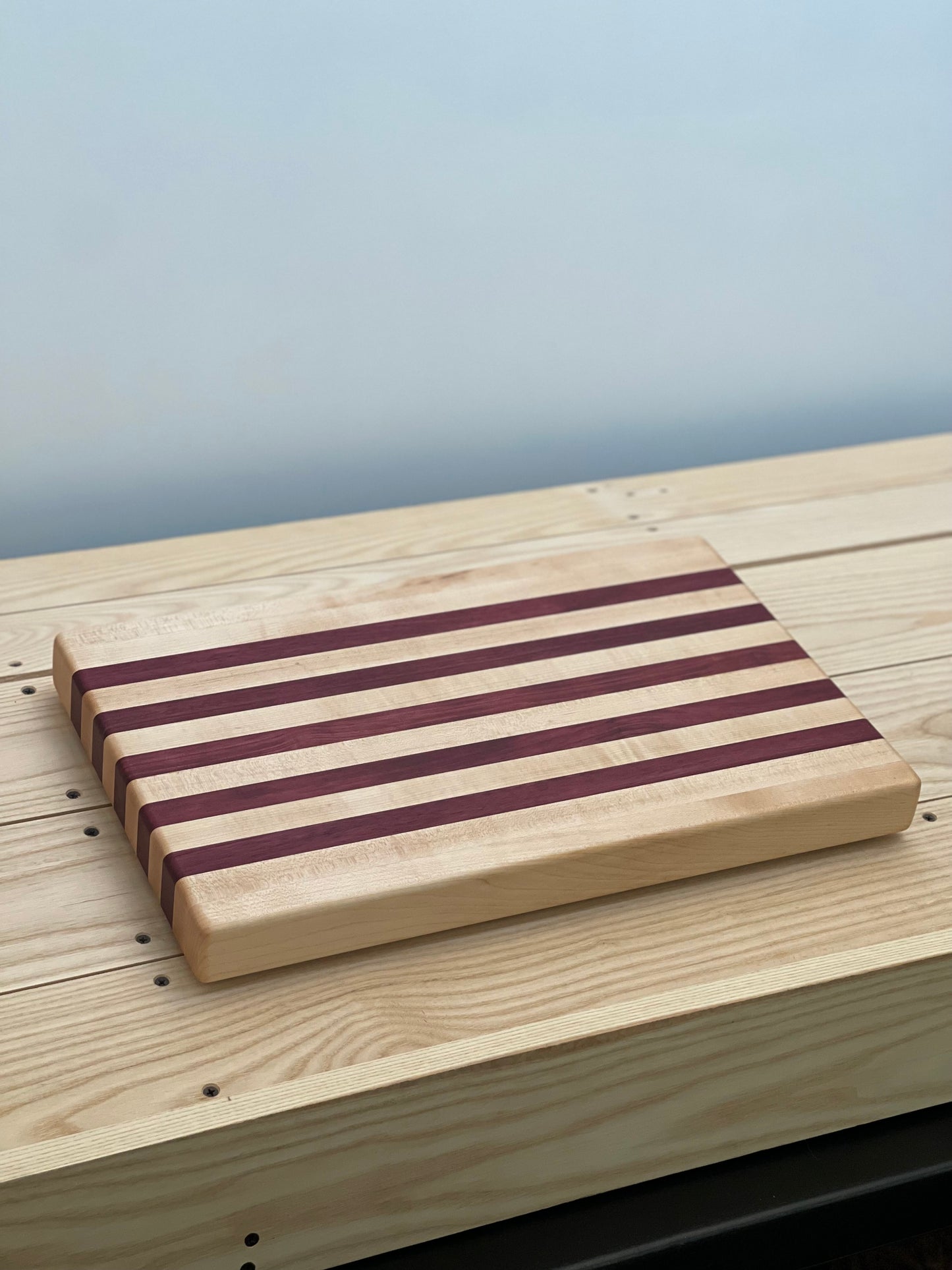 Maple and Purpleheart cutting board