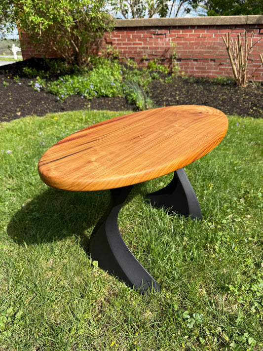 Canary wood coffee table