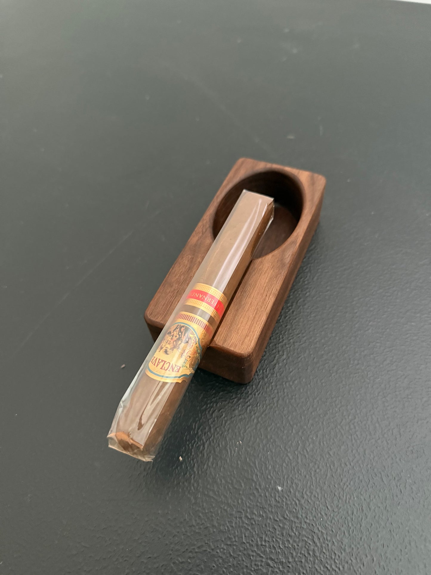 Walnut Cigar Holder