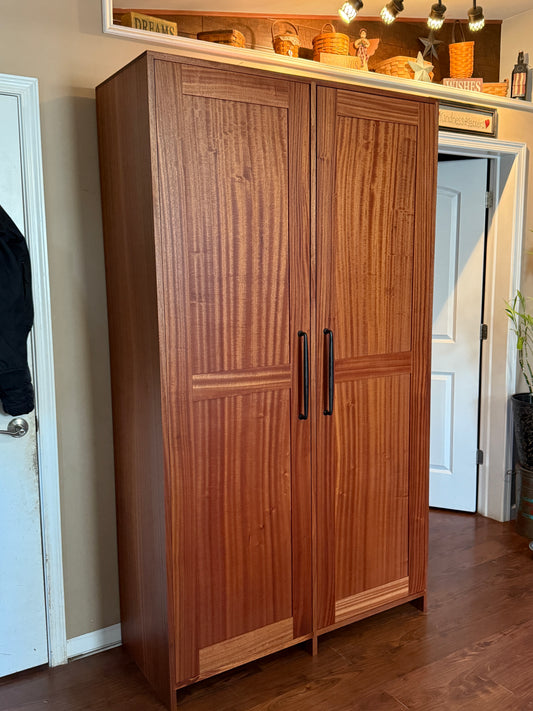 Sapele Custom Pantry
