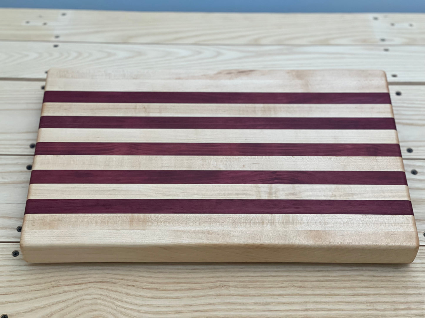 Maple and Purpleheart cutting board