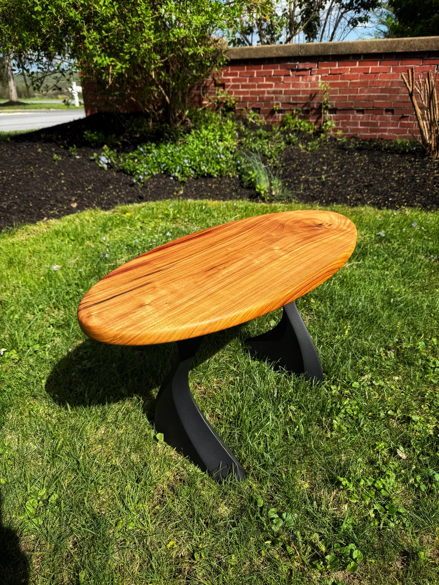 Canary wood coffee table